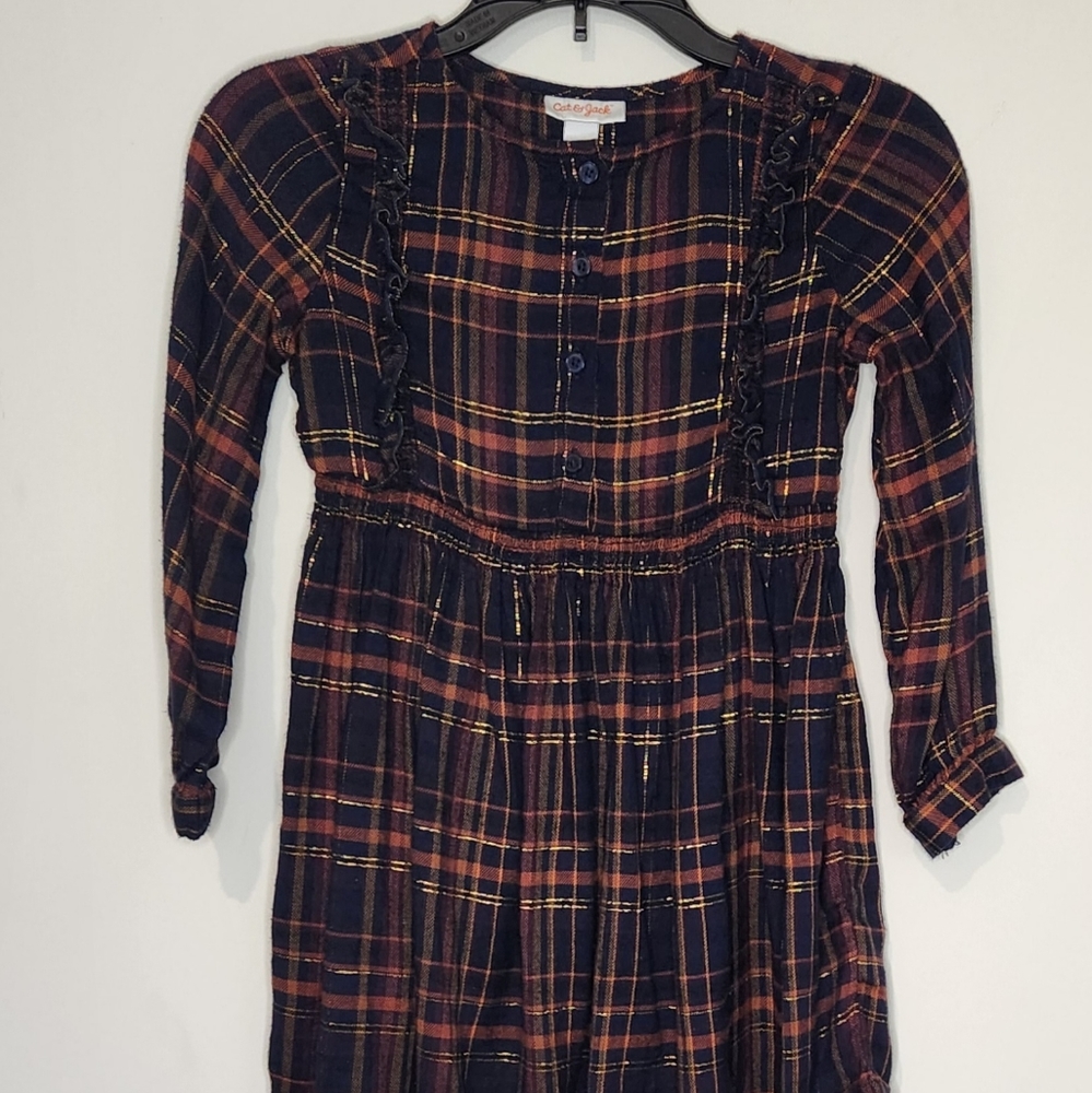 Two plaid dresses